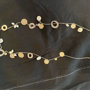 Silpada Silver and Gold Charm Necklace